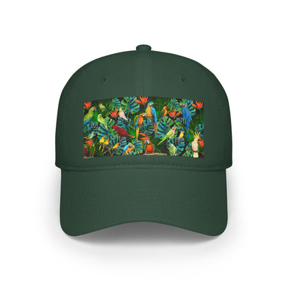 Birds In Paradise Low Profile Baseball Cap