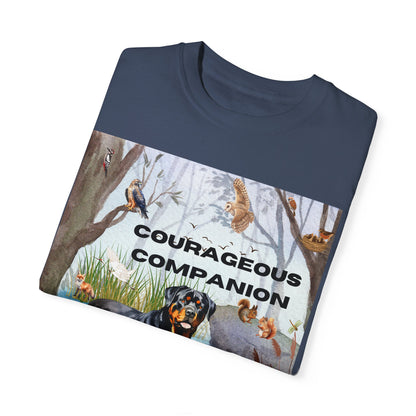 Courageous Companion Unisex Garment-Dyed T-shirt