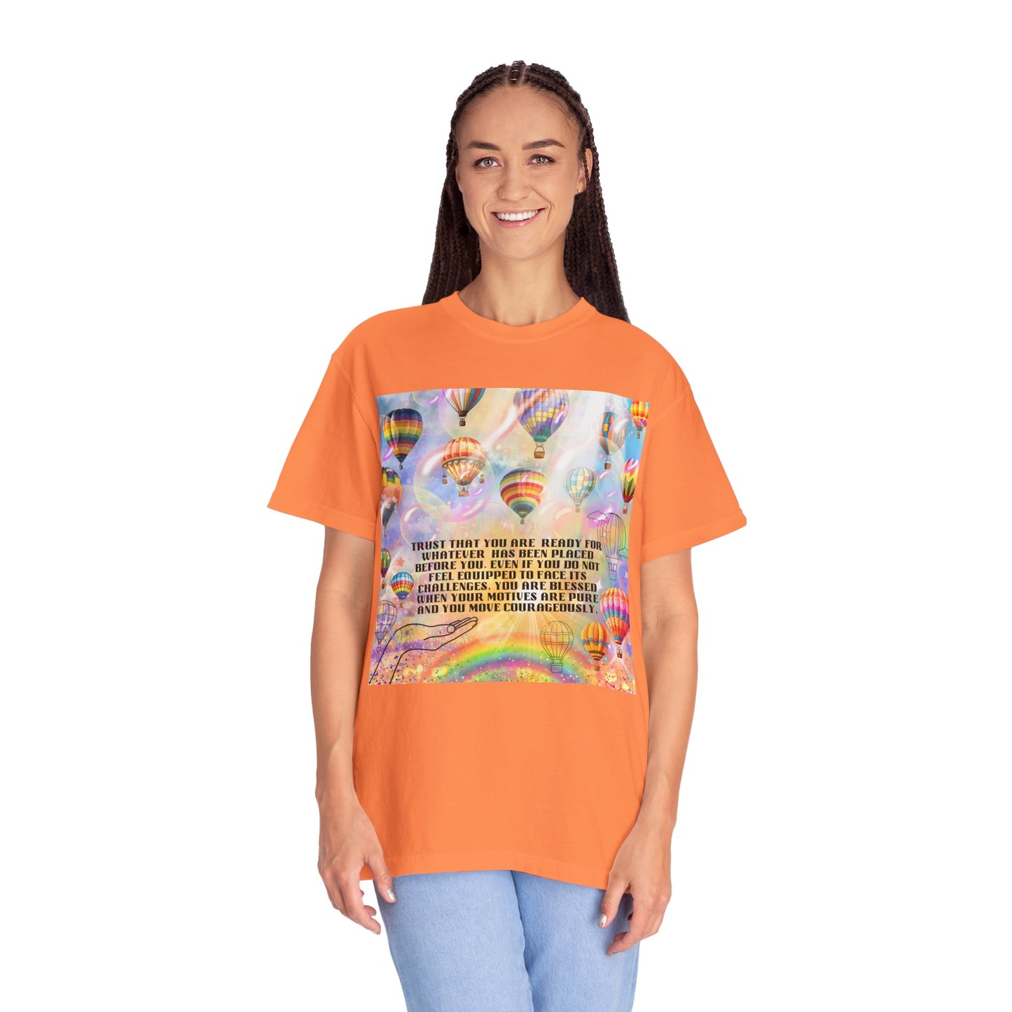 Trust That You Are Ready Unisex Garment-Dyed T-shirt