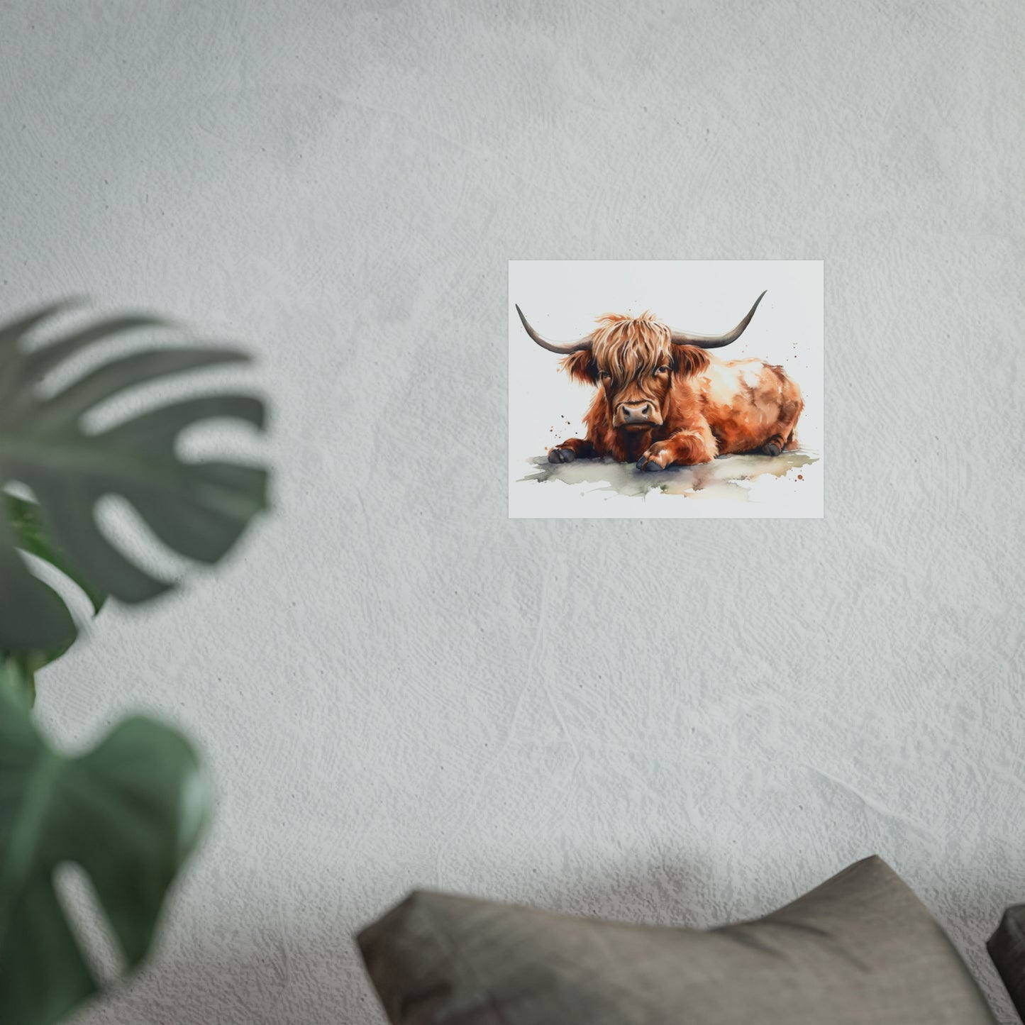 Highland Cow 2 Fine Art Posters