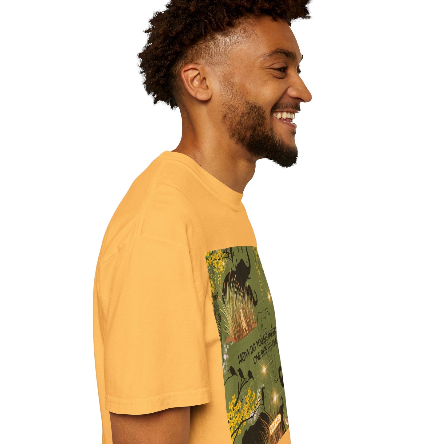 How Do You Eat An Elephant One Bite At A Time Unisex Garment-Dyed T-shirt