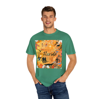 Florida Unisex Garment-Dyed T-shirt