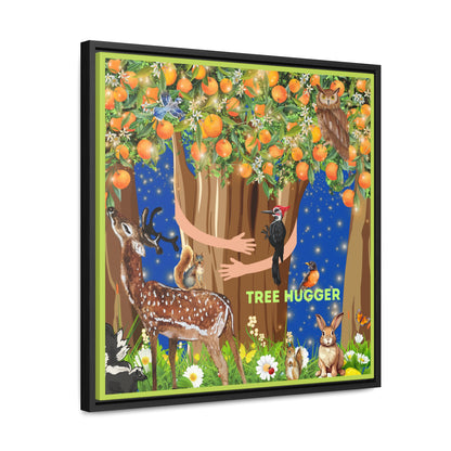 Tree Hugger Canvas Wall Art