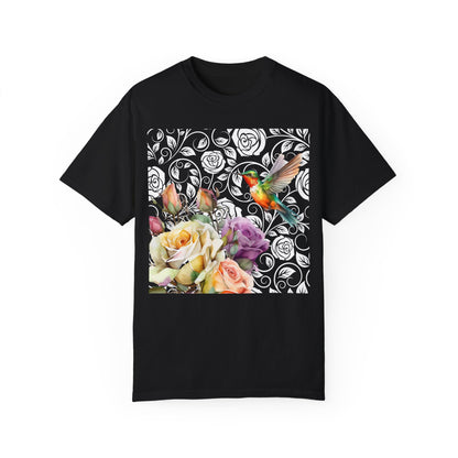 Hummingbird 2 Unisex Garment-Dyed T-shirt