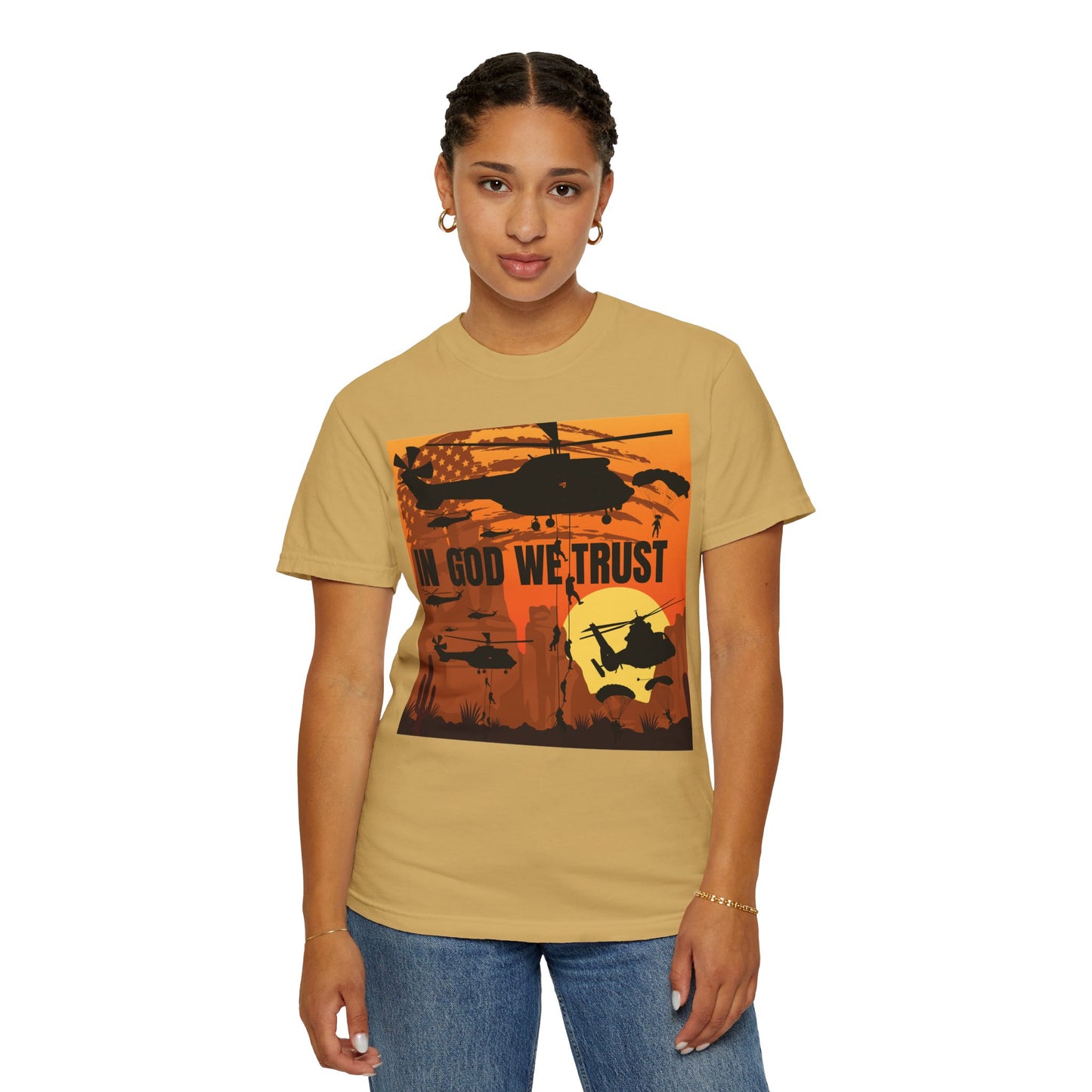 In God We Trust Unisex Garment-Dyed T-shirt