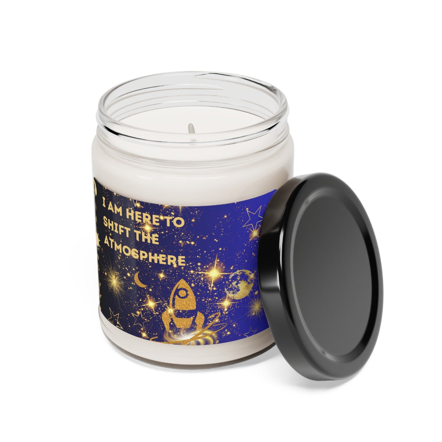 I Am Here To Shift The Atmosphere Scented Soy Candle, 9oz