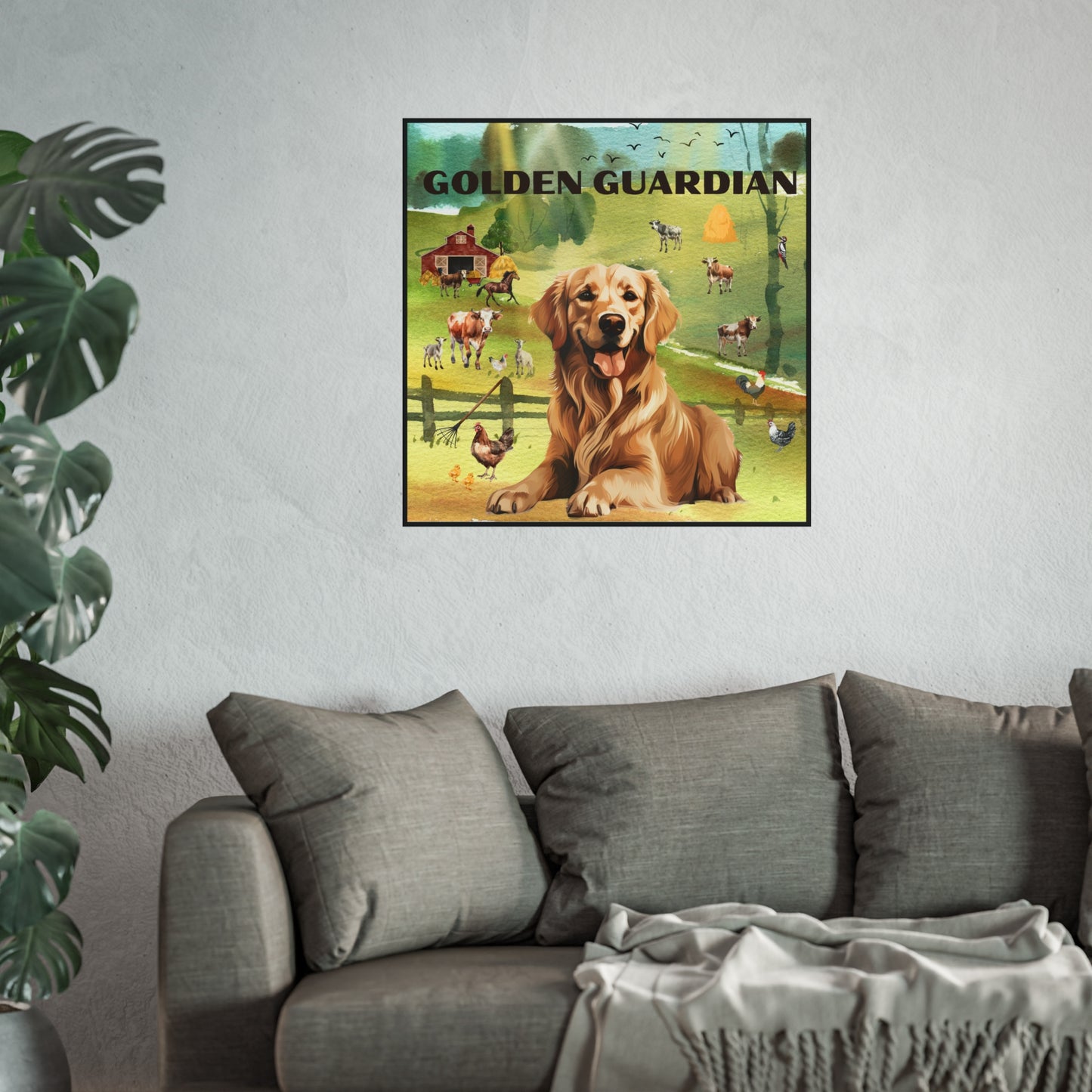 Golden Guardian Fine Art Posters