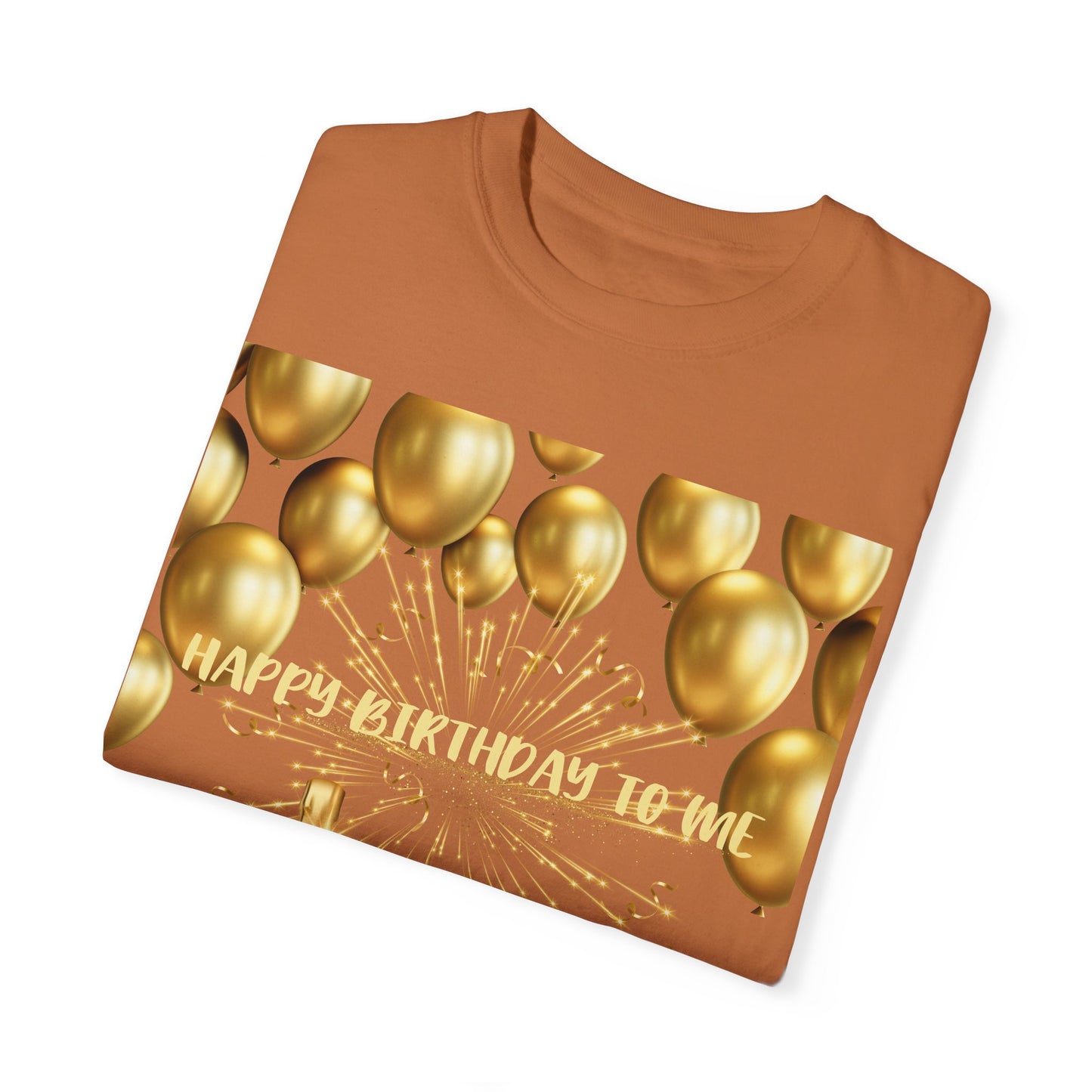 Happy Birthday 100 Unisex Garment-Dyed T-shirt