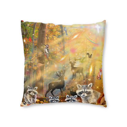 Take A Hike Tufted Floor Pillow