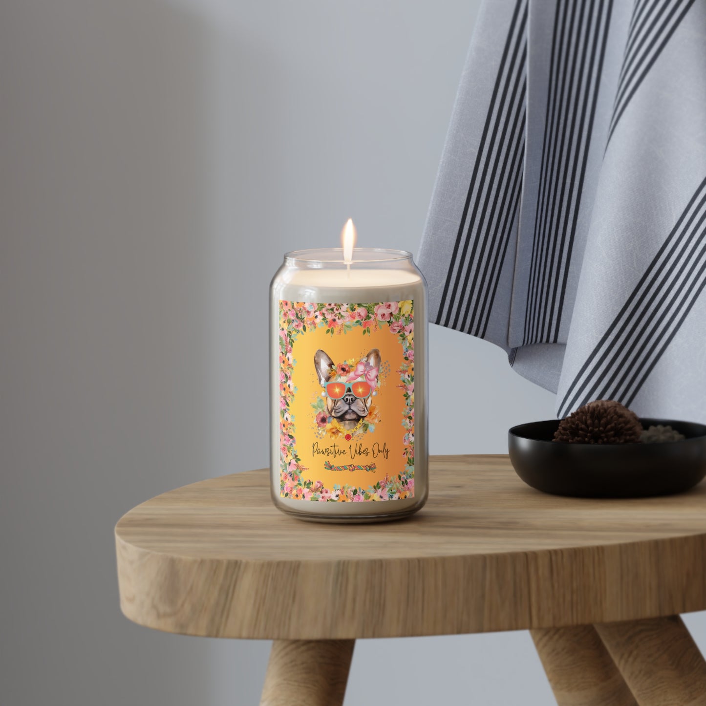 Pawsitive Vibes Only Scented Candle, 13.75oz