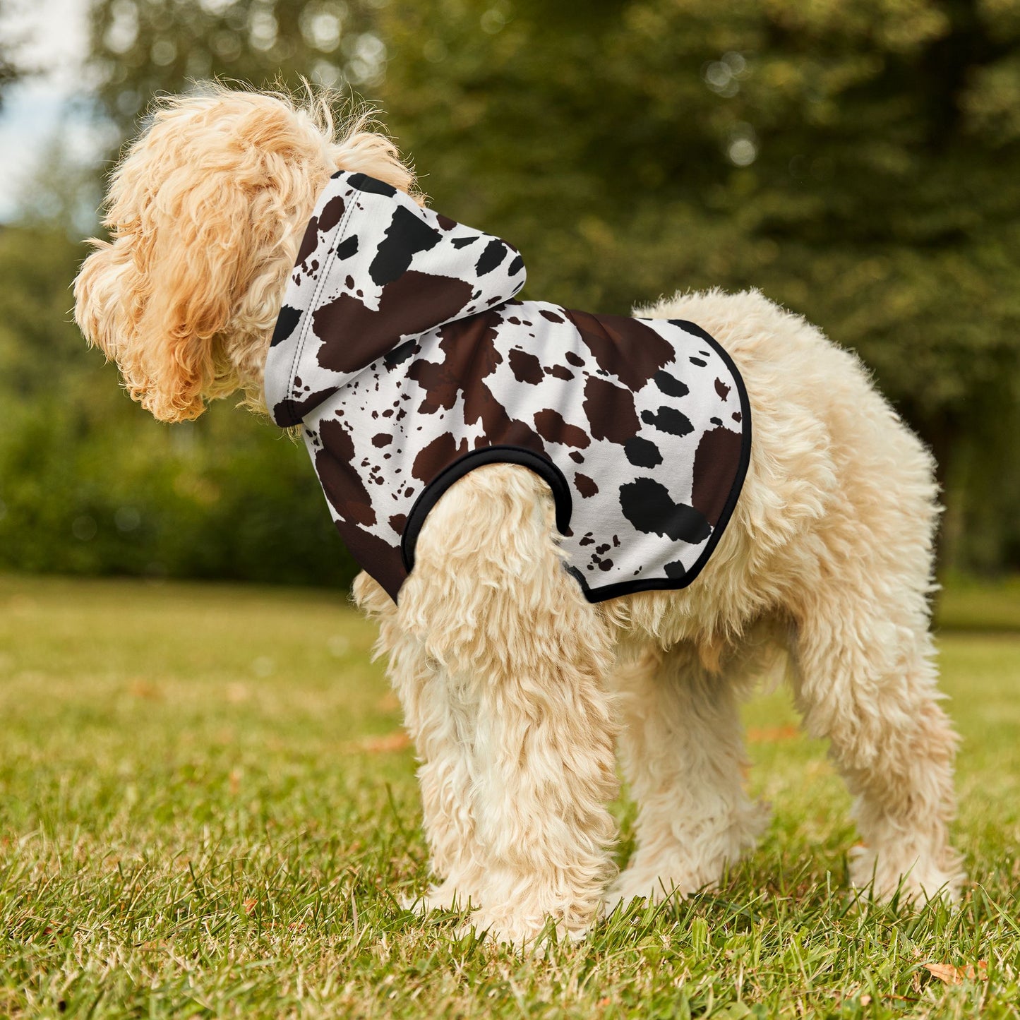 Pet Hoodie Cowhide