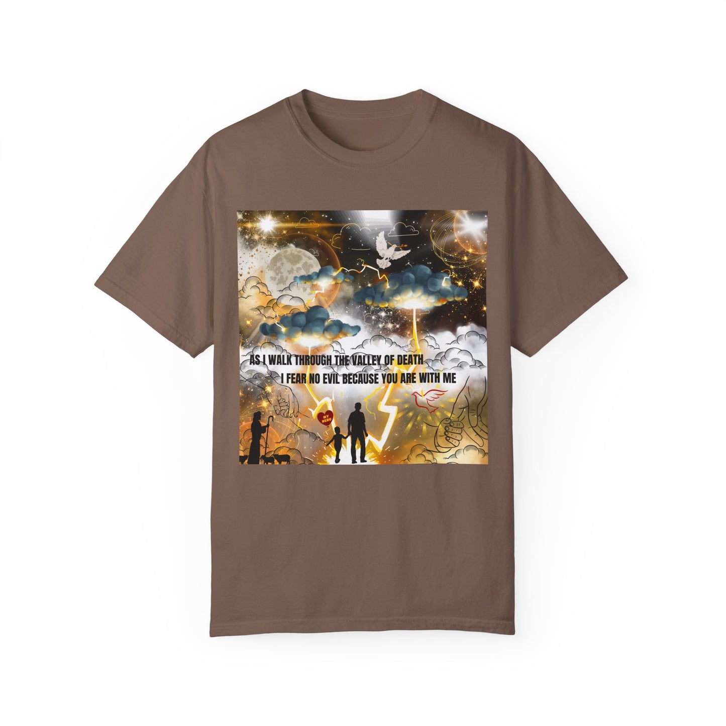 I Fear No Evil Unisex Garment-Dyed T-shirt