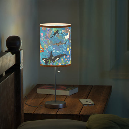 Ocean View Lamp on a Stand, US|CA plug