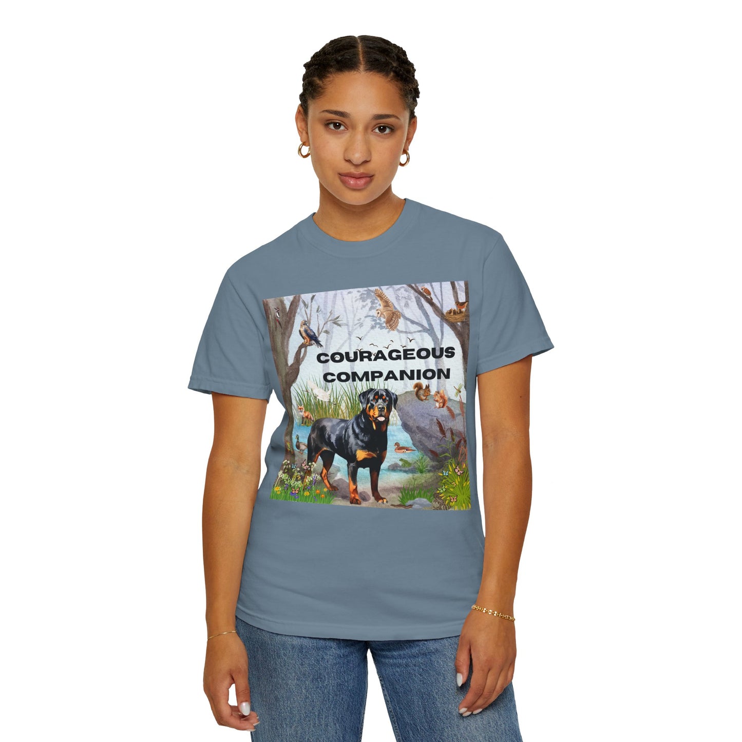 Courageous Companion Unisex Garment-Dyed T-shirt