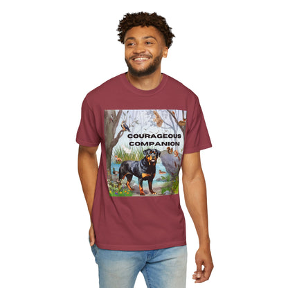 Courageous Companion Unisex Garment-Dyed T-shirt