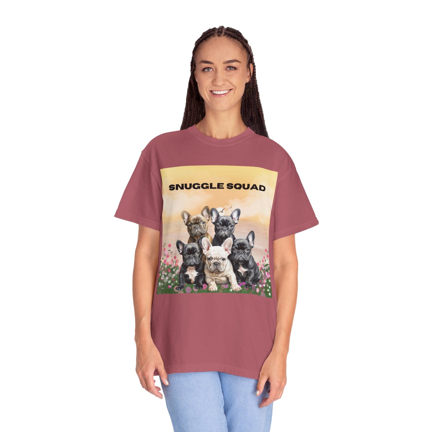 Snuggle Squad Unisex Garment-Dyed T-shirt