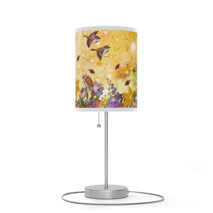 Ladybug Garden Lamp on a Stand, US|CA plug