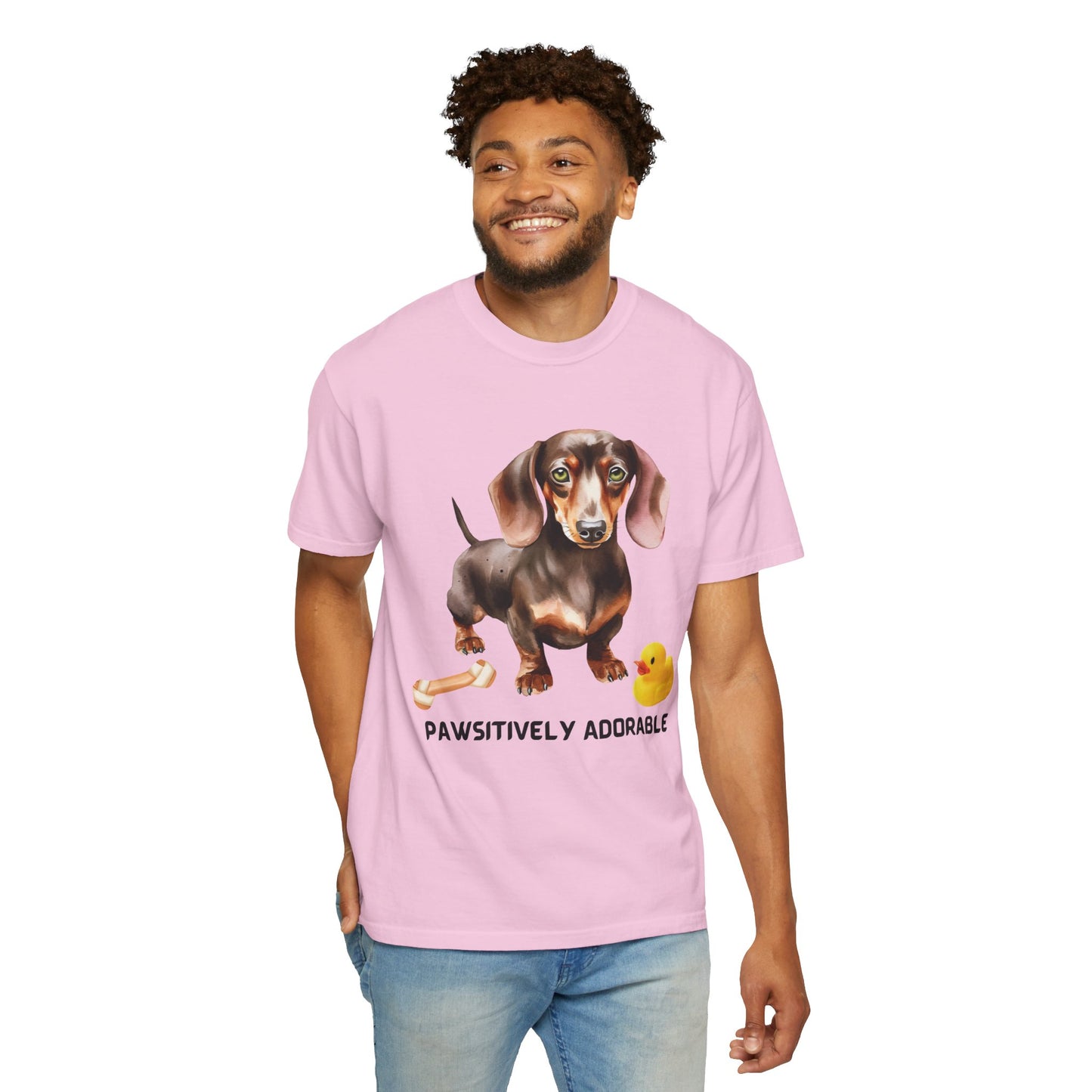 Pawsitively Adorable Unisex Garment-Dyed T-shirt