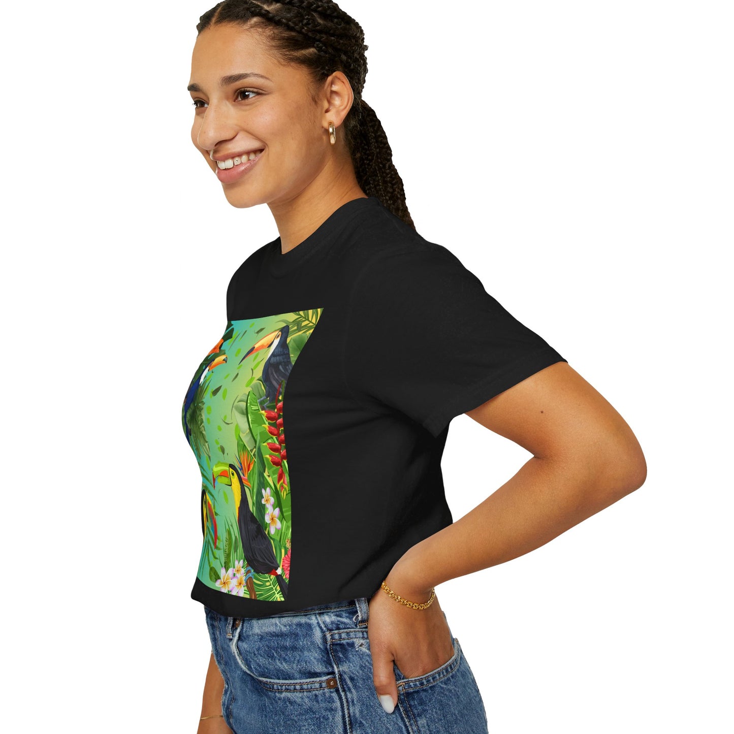 Toucans Unisex Garment-Dyed T-shirt