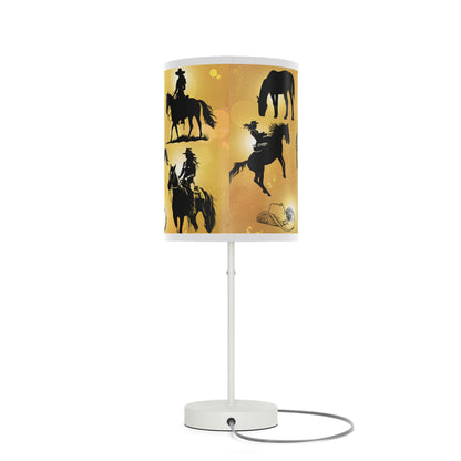 Cowgirl Country Lamp on a Stand, US|CA plug