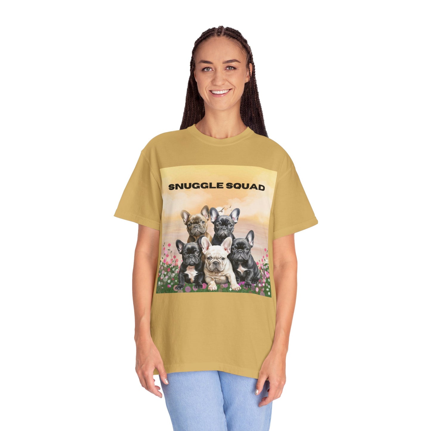 Snuggle Squad Unisex Garment-Dyed T-shirt