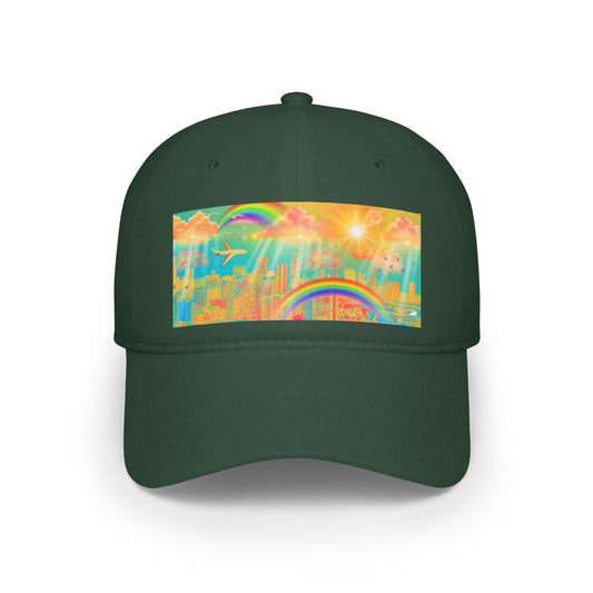 Rainbow Radiance Low Profile Baseball Cap