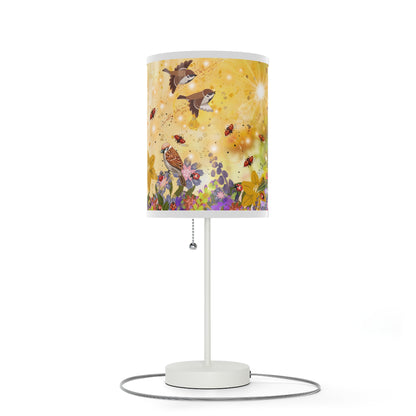 Ladybug Garden Lamp on a Stand, US|CA plug