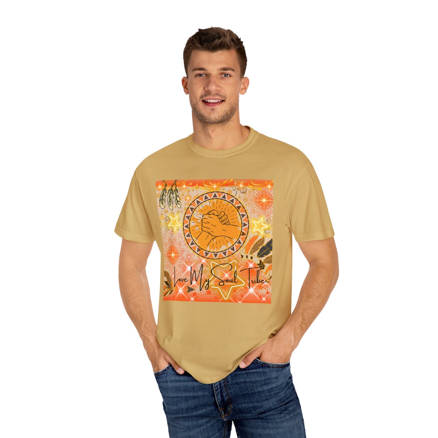 Love My Soul Tribe Unisex Garment-Dyed T-shirt