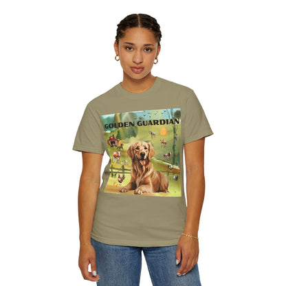 Golden Guardian Unisex Garment-Dyed T-shirt