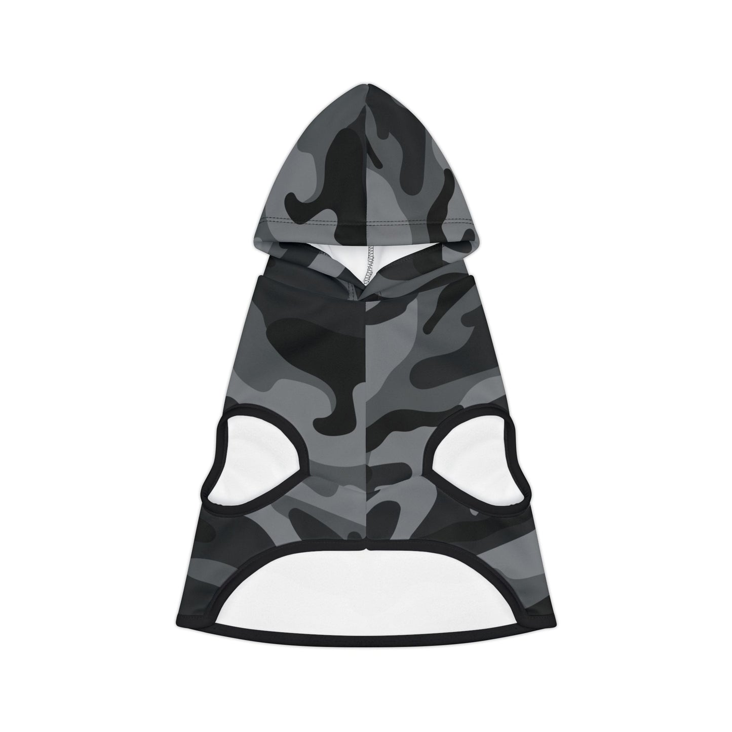 Pet Hoodie Camo Grey