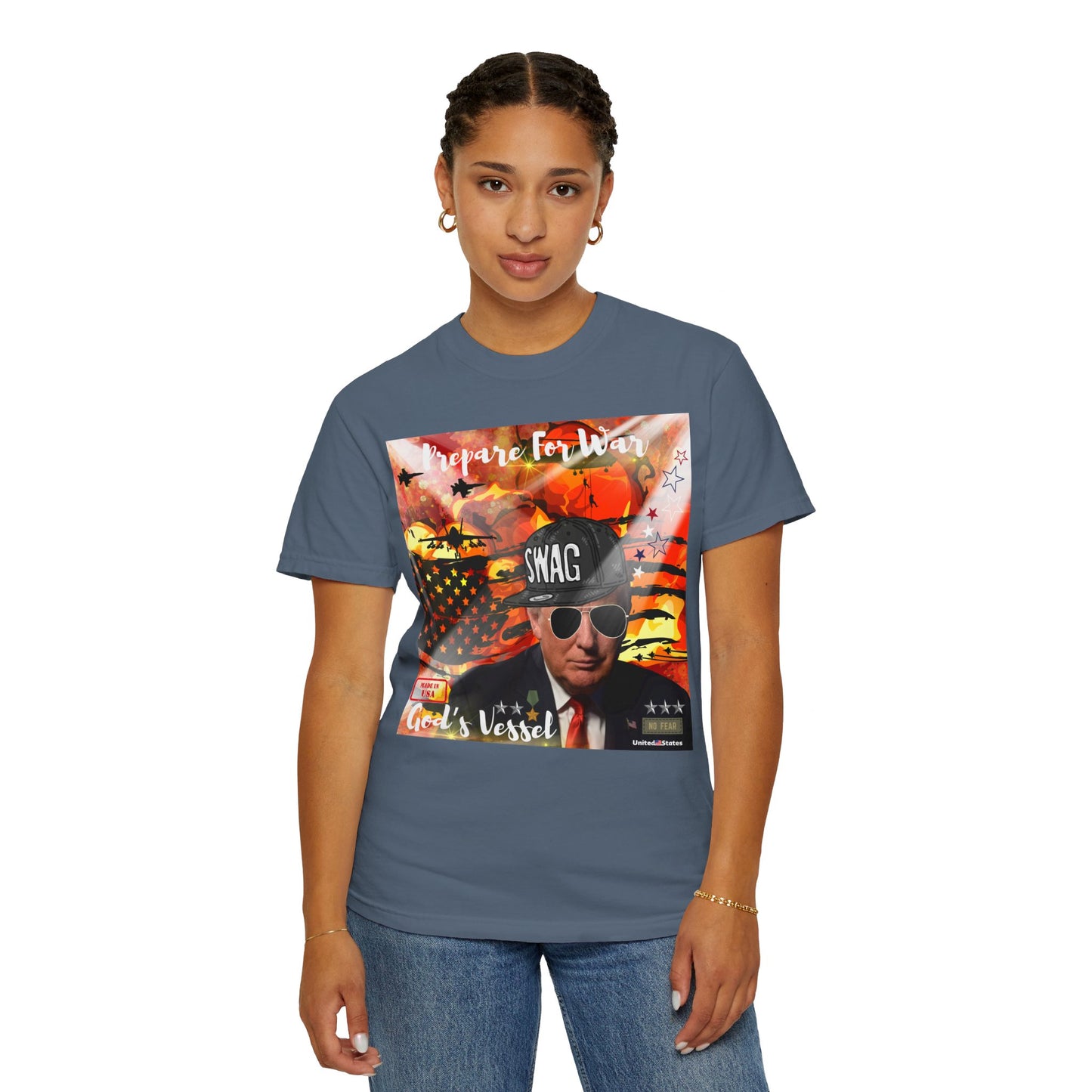 God's Vessel Unisex Garment-Dyed T-shirt