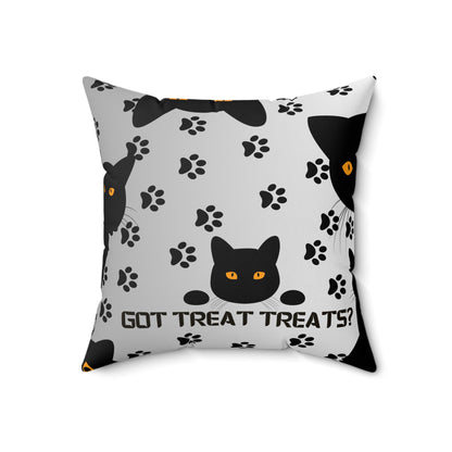 Got Treat Treats Spun Polyester Square Pillow