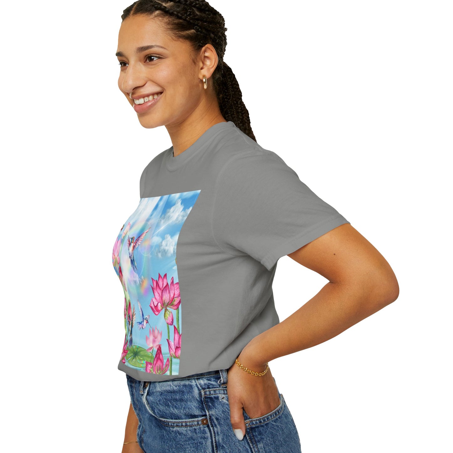 Sipping On Sunshine Unisex Garment-Dyed T-shirt