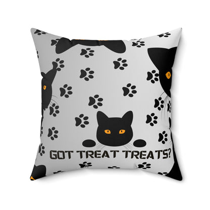 Got Treat Treats Spun Polyester Square Pillow