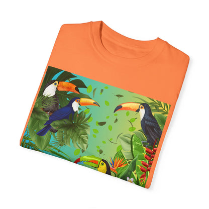 Toucans Unisex Garment-Dyed T-shirt