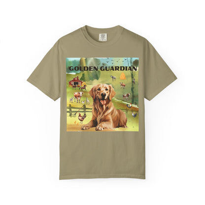 Golden Guardian Unisex Garment-Dyed T-shirt