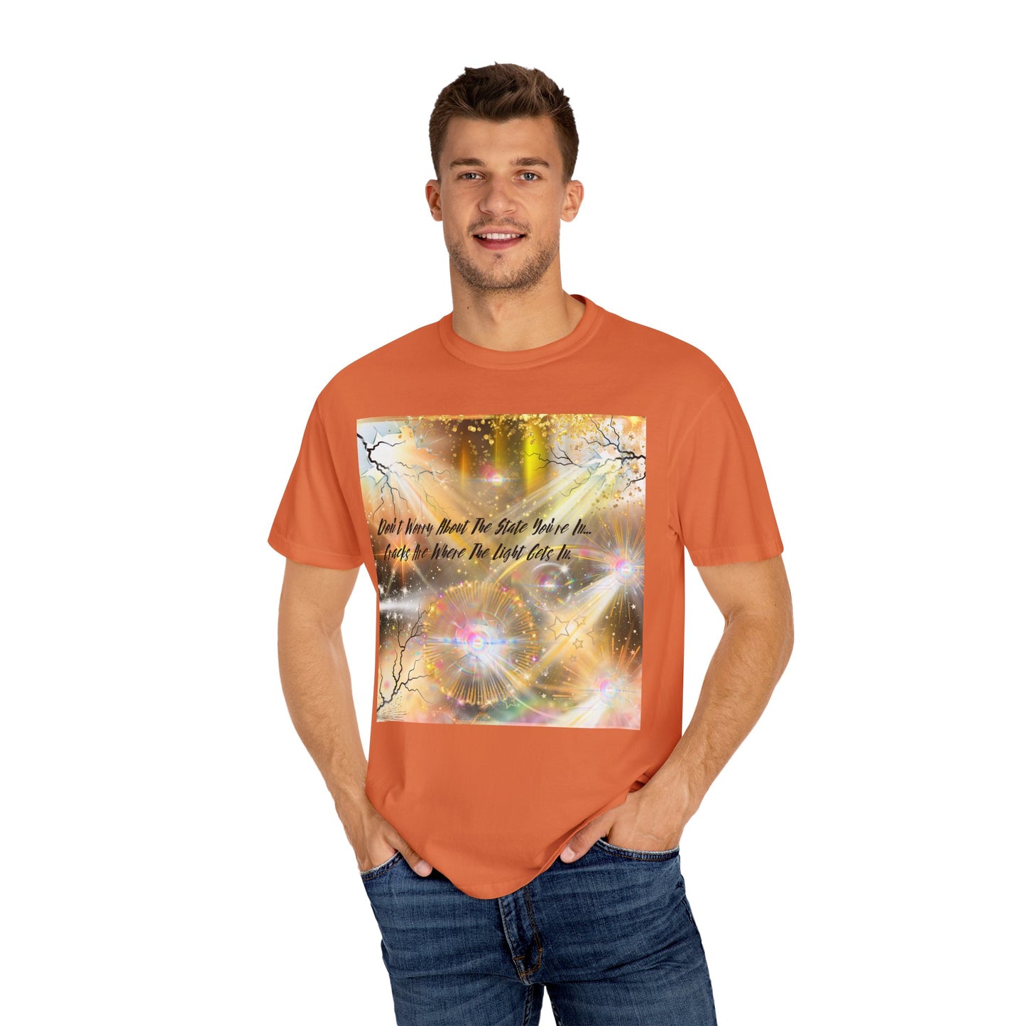 Don't Worry Unisex Garment-Dyed T-shirt