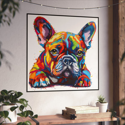 Frenchie In Color 3 Fine Art Posters