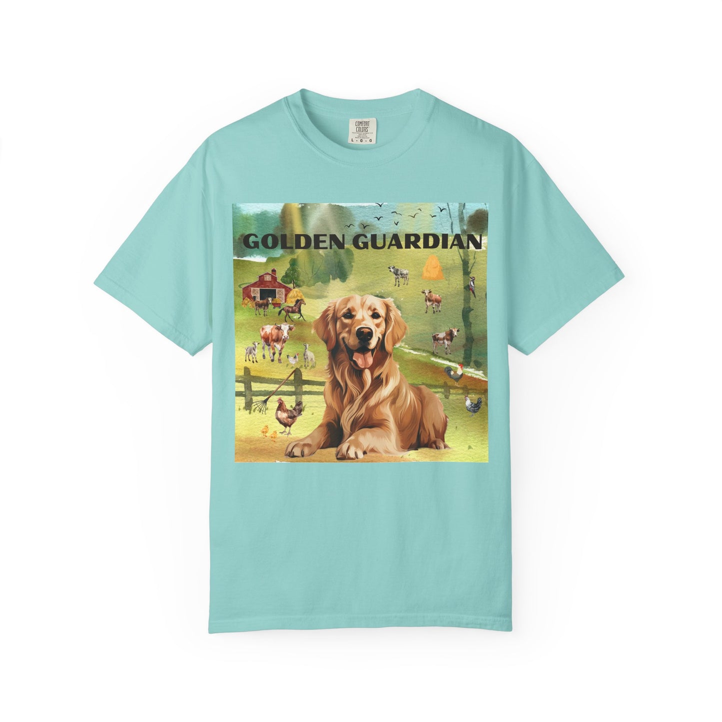 Golden Guardian Unisex Garment-Dyed T-shirt