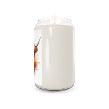 Highland Cow 5 Scented Candle, 13.75oz