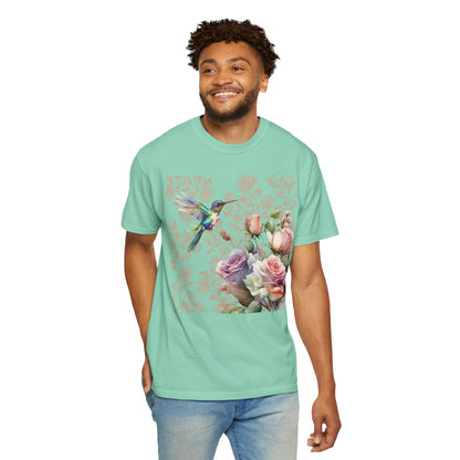 Hummingbird 1 Unisex Garment-Dyed T-shirt