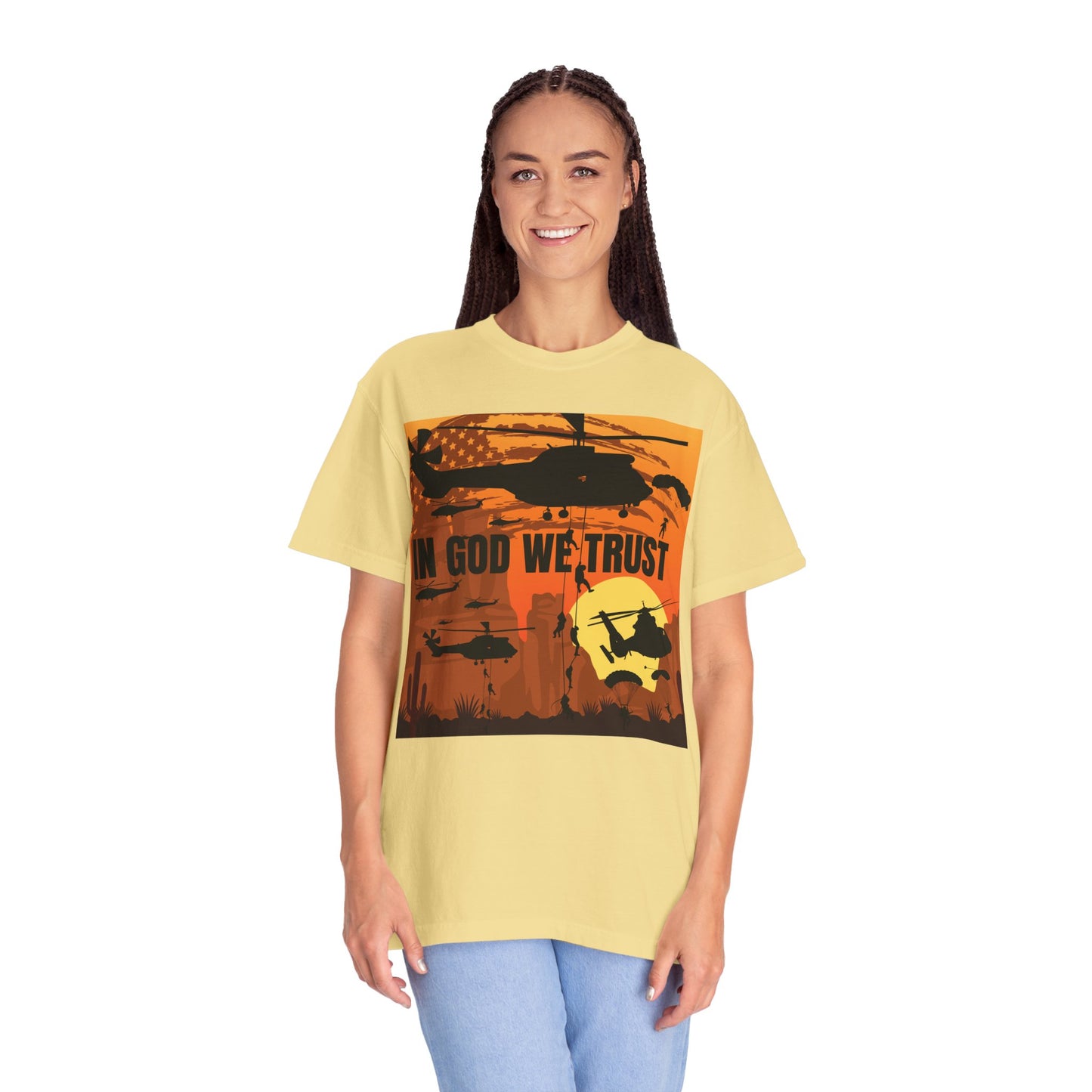 In God We Trust Unisex Garment-Dyed T-shirt