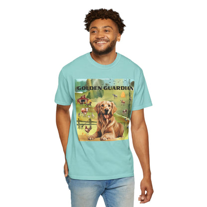 Golden Guardian Unisex Garment-Dyed T-shirt