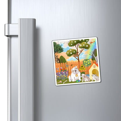 Backyard Bulldogs Magnets