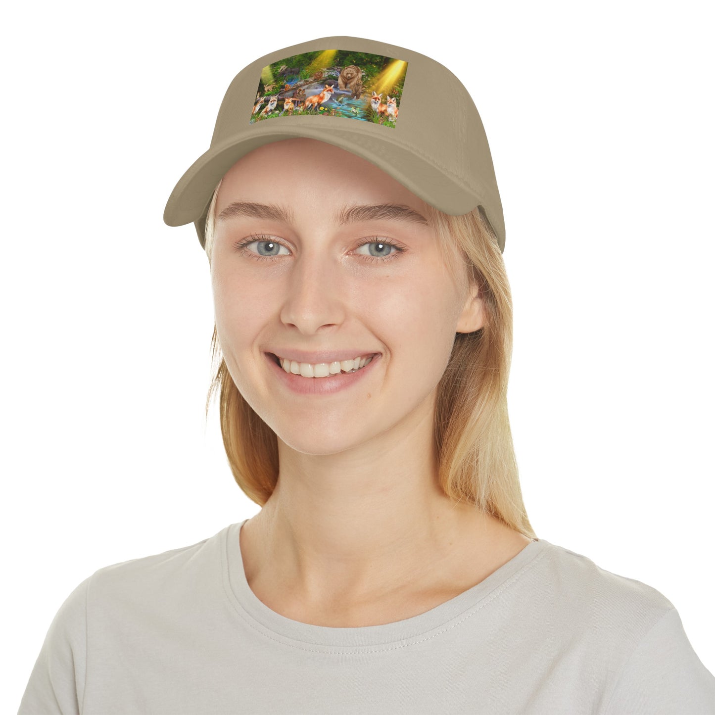 Foxes and Forest Friends Low Profile Baseball Cap