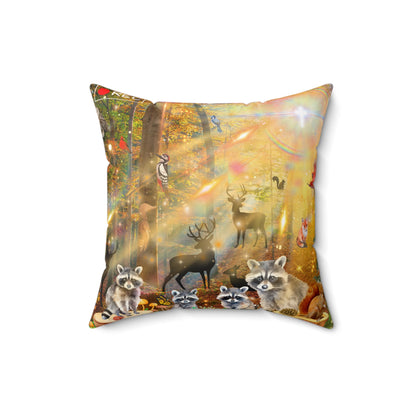 Take A Hike Spun Polyester Square Pillow