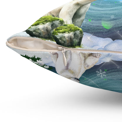 Polyester Square Pillow