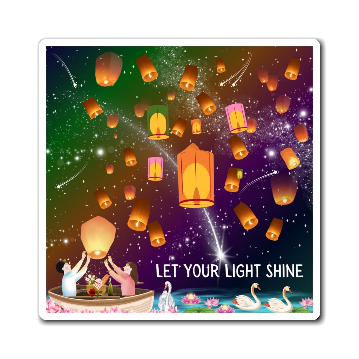 Let Your Light Shine Magnets