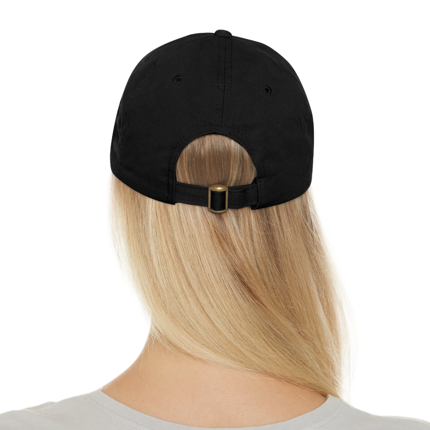 Soulshine Designs Co. Dad Hat with Leather Patch (Round)