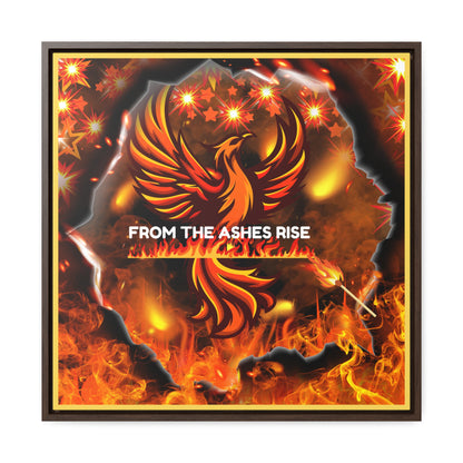 From The Ashes Rise Canvas Wall Art